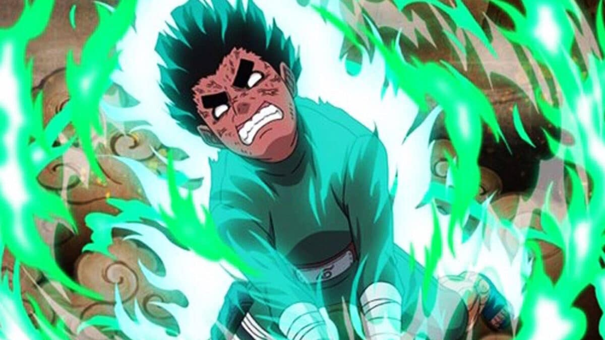 rock lee sixième porte naruto