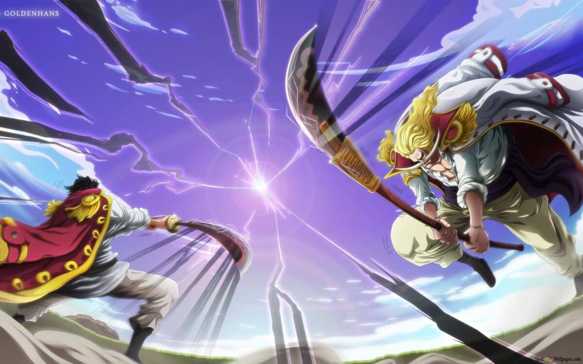 roger-vs-whitebeard one piece