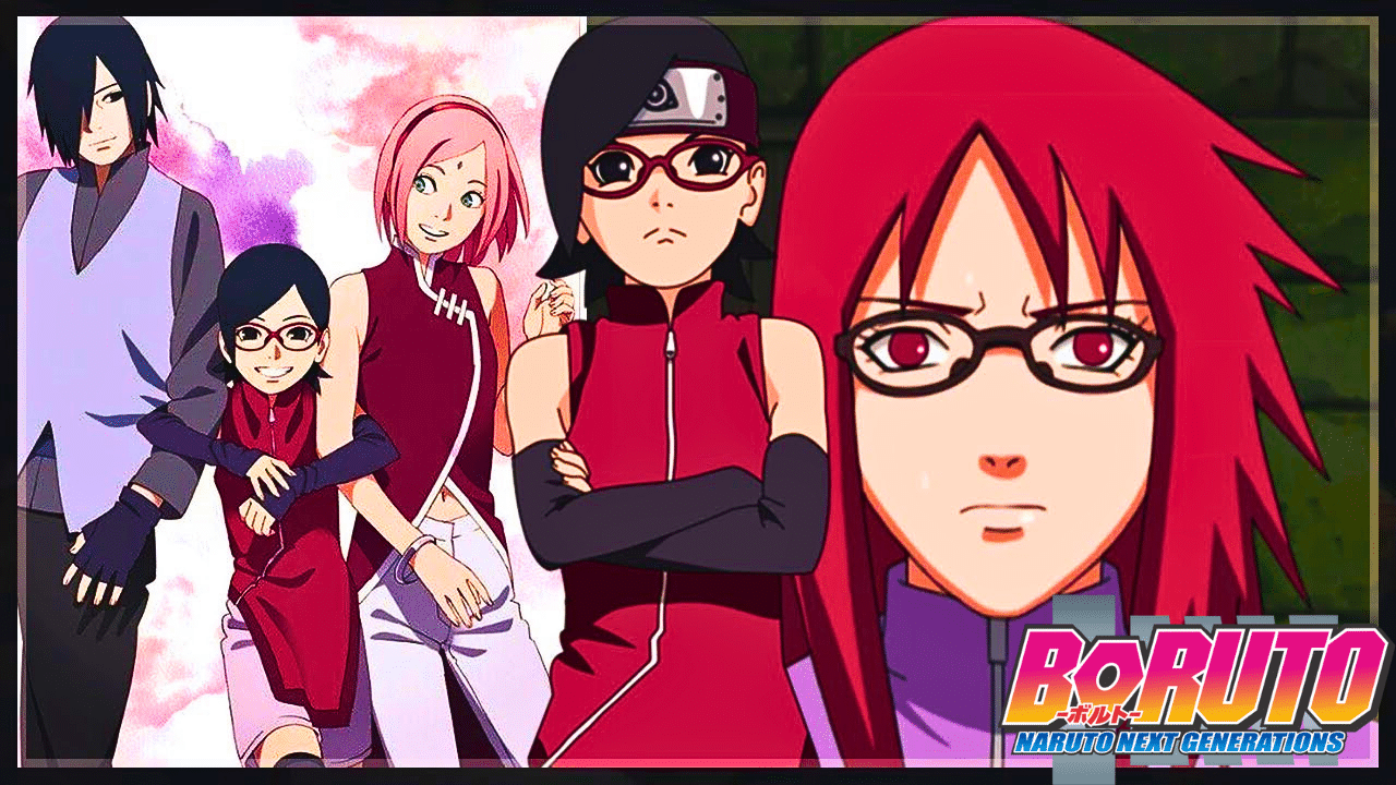 sarada karin famille ressemblance lunettes