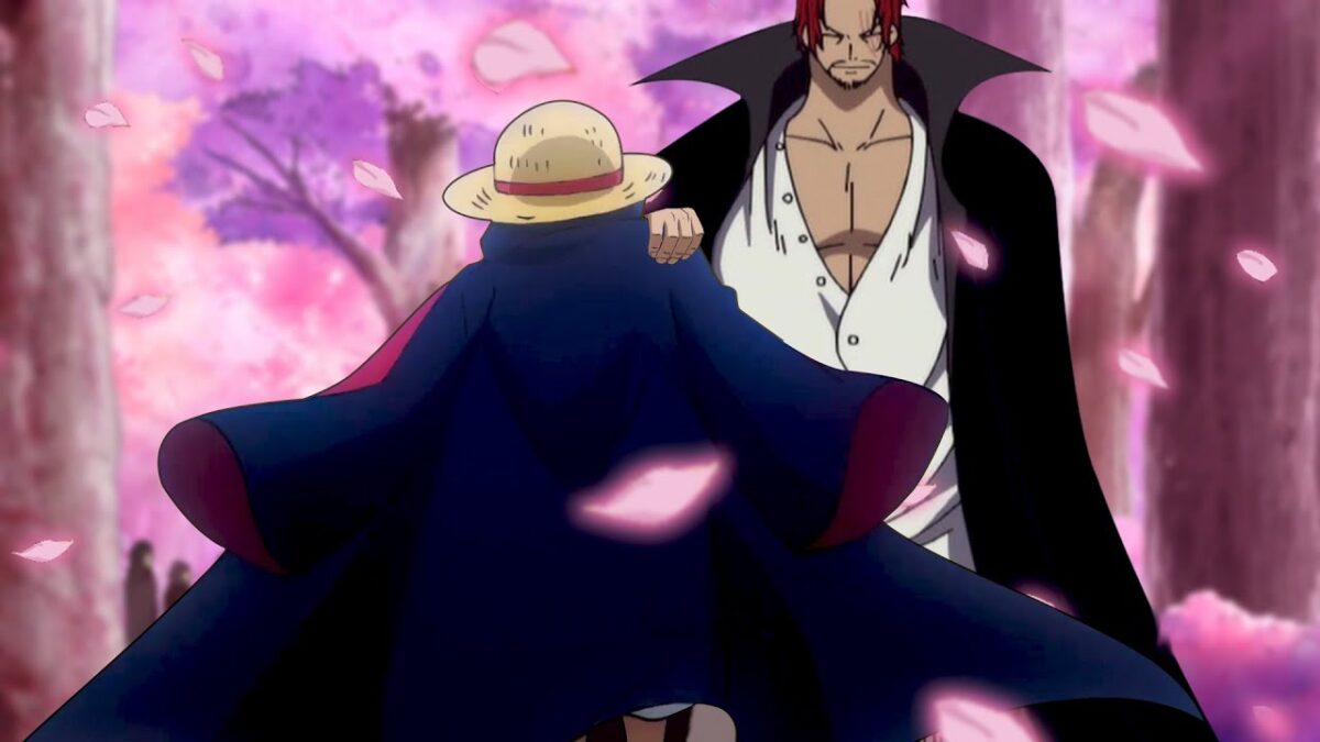 shanks luffy one piece