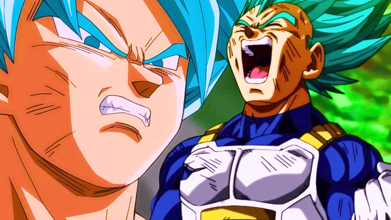 vegeta depasse goku dragon ball super