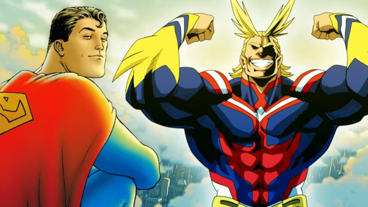 all might superman comparaison