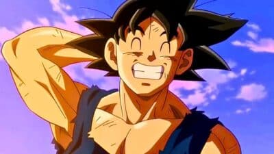 dragon ball goku sourire