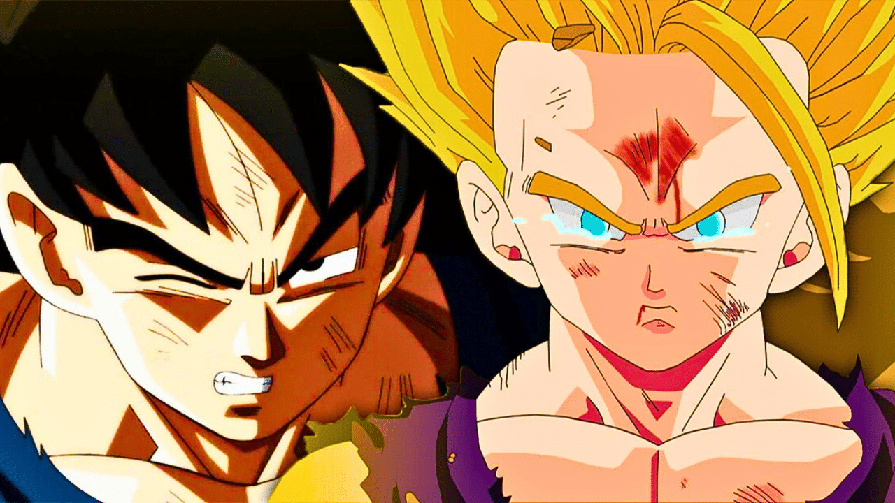 gohan et goku dragon ball