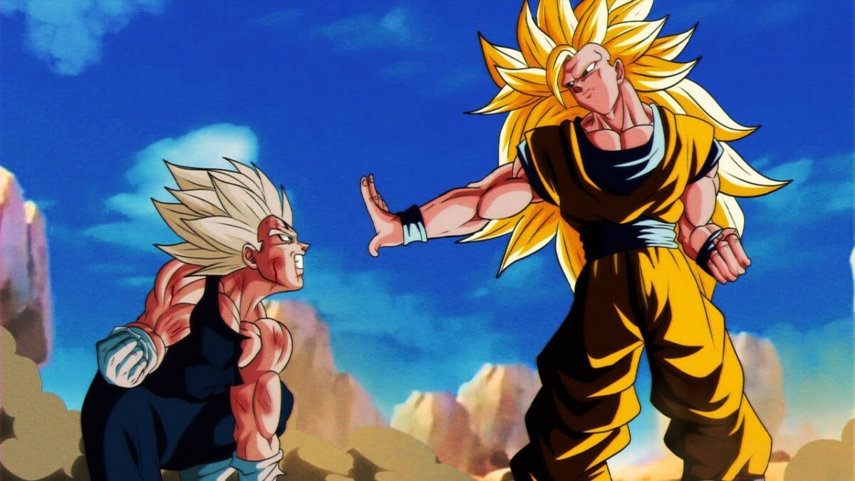 goku vs majin vegeta