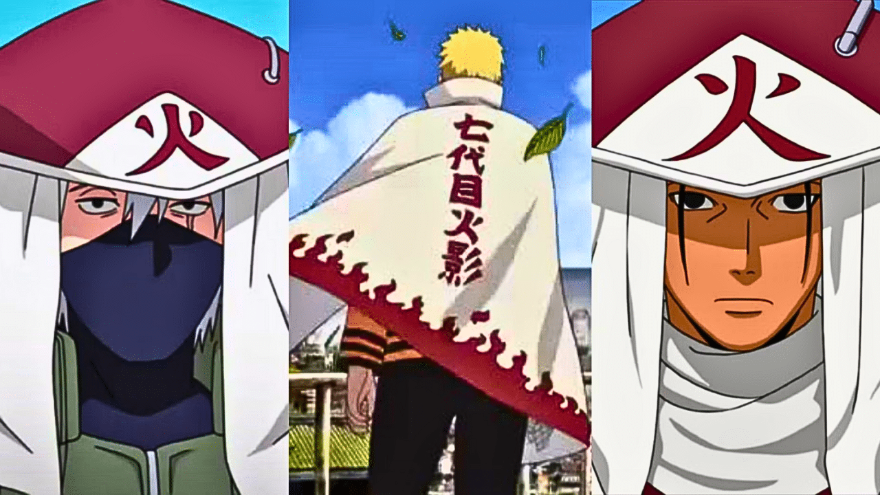 hokage naruto ashirama kakashi