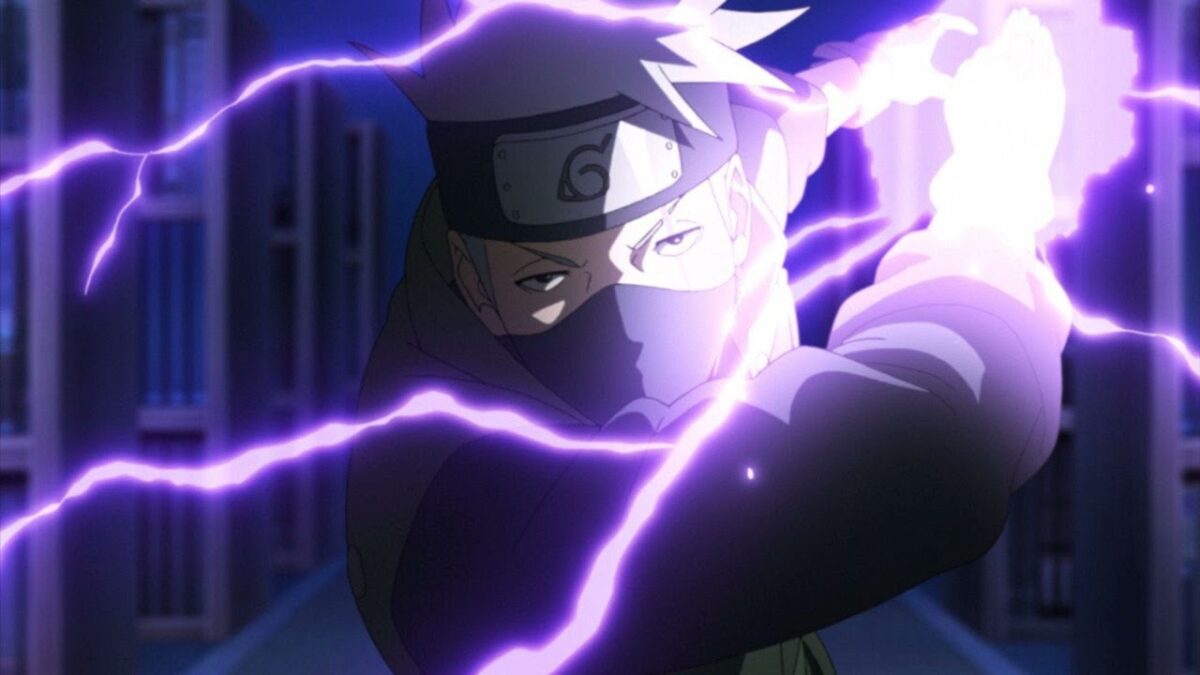 kakashi chidori violet