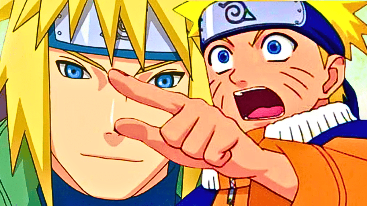 naruto et minato pere fils