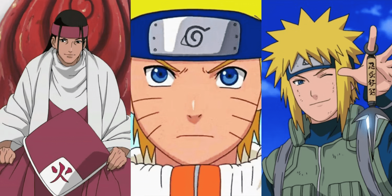 naruto minato hashirama hokage