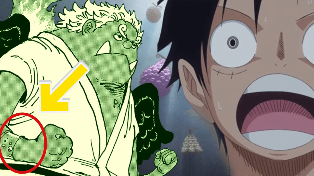 one piece green blood