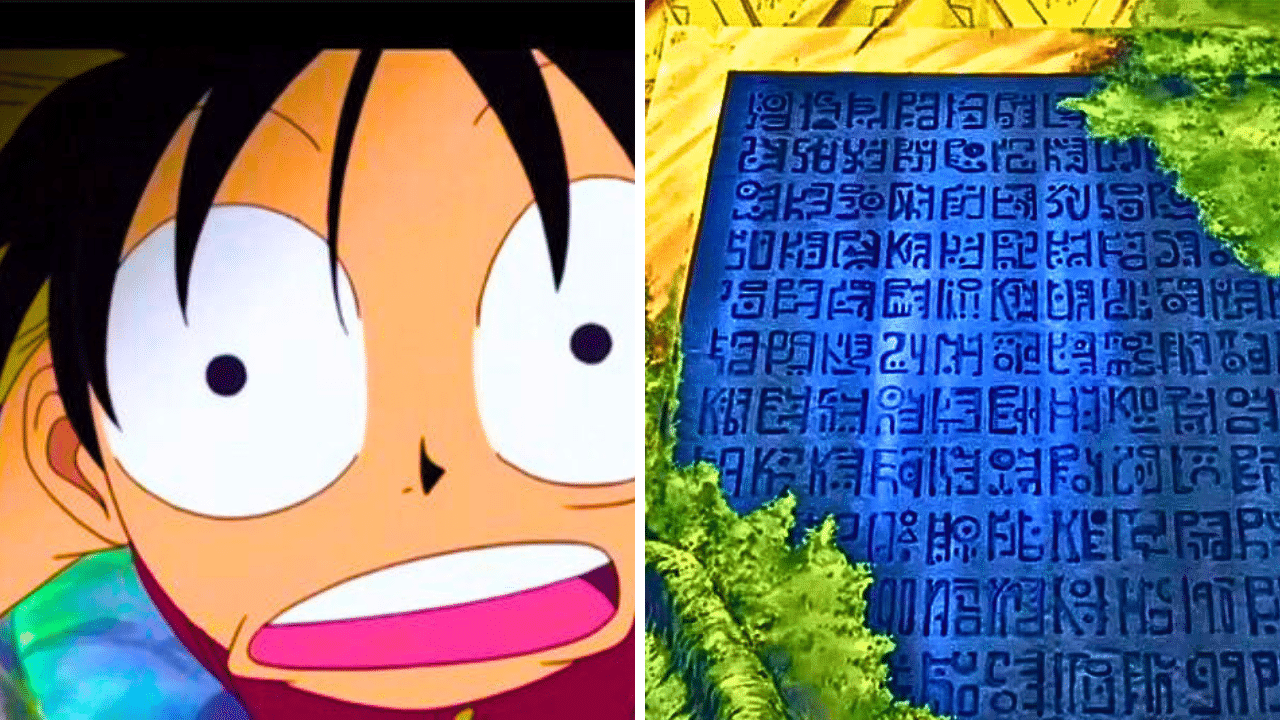 one piece poneglyphes luffy