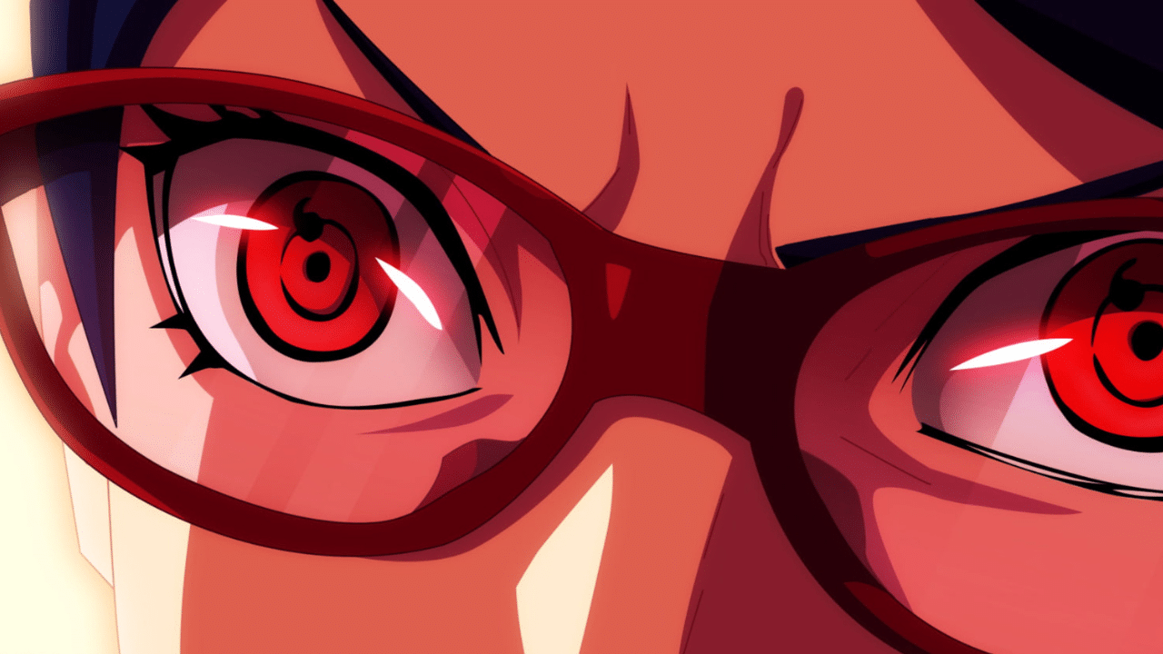 sarada uchiha boruto yeux sharingan changement