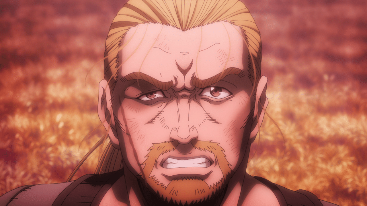 vinland saga thorfinn visage tabassé