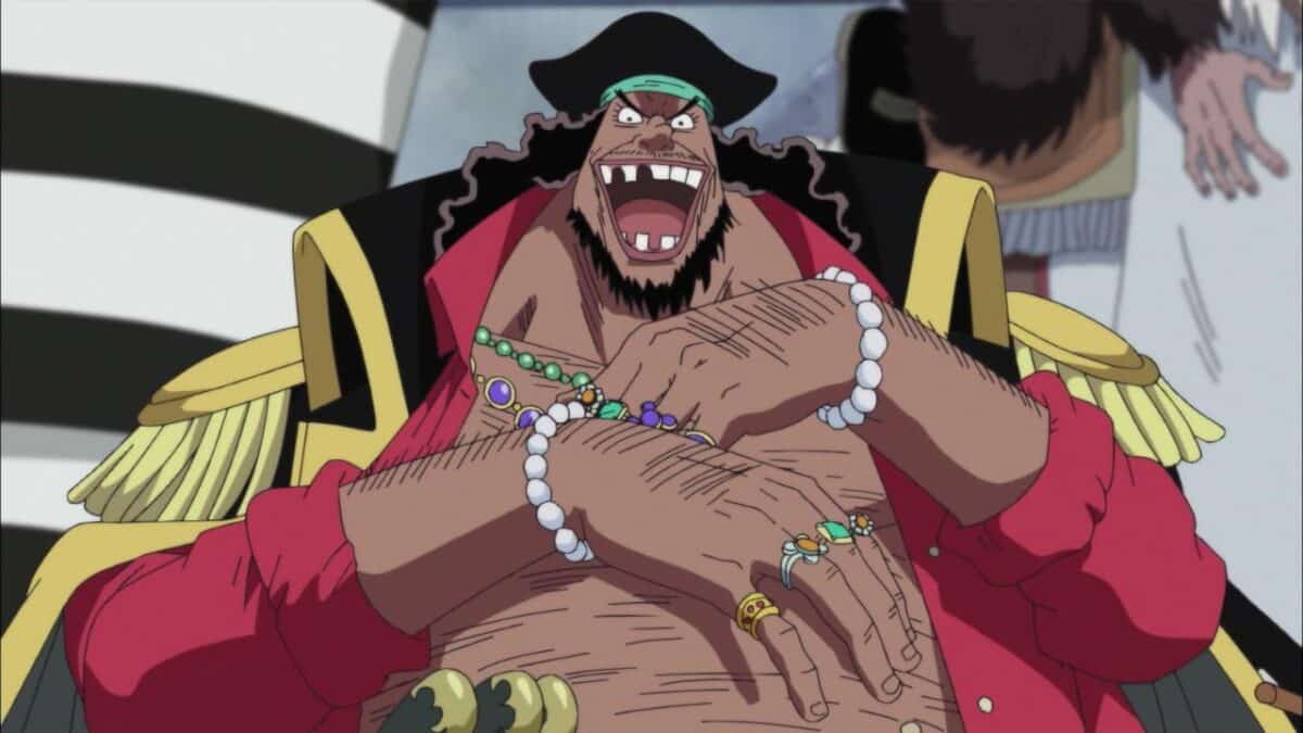 barbe noire one piece rire
