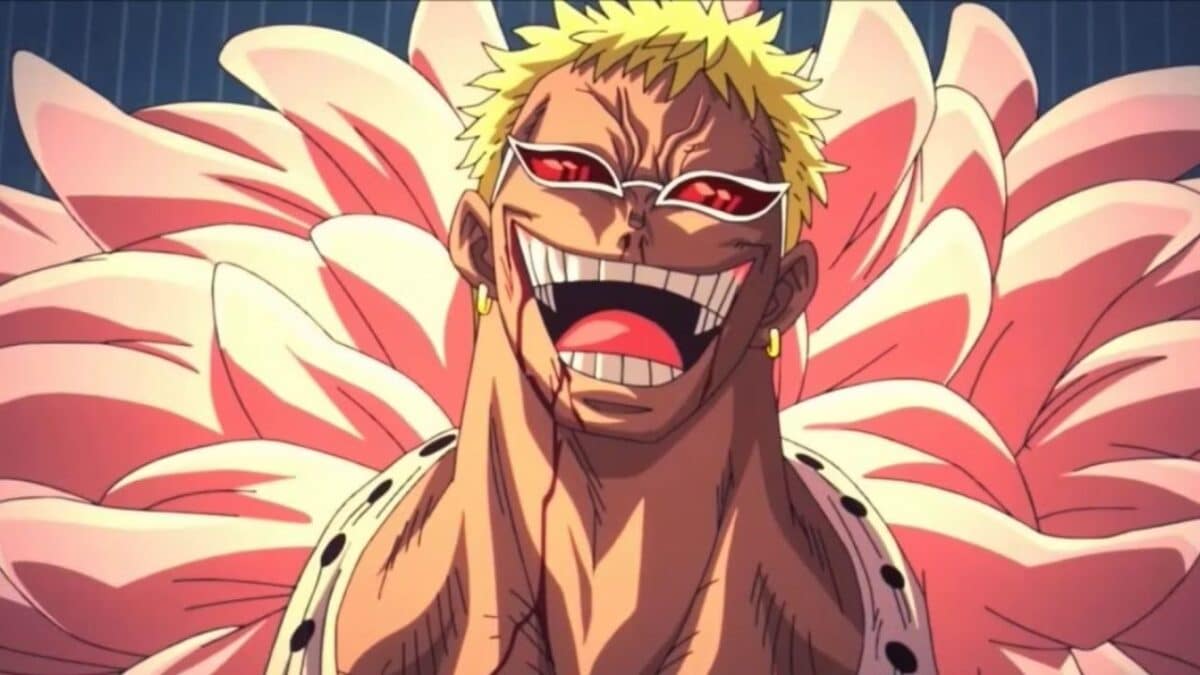 doflamingo rire en sang