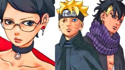 sarada kawaki boruto timeskip