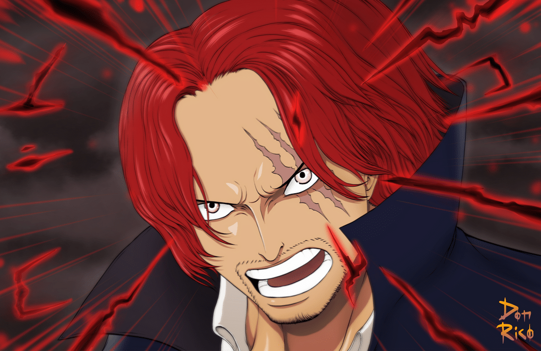 shanks one piece haki