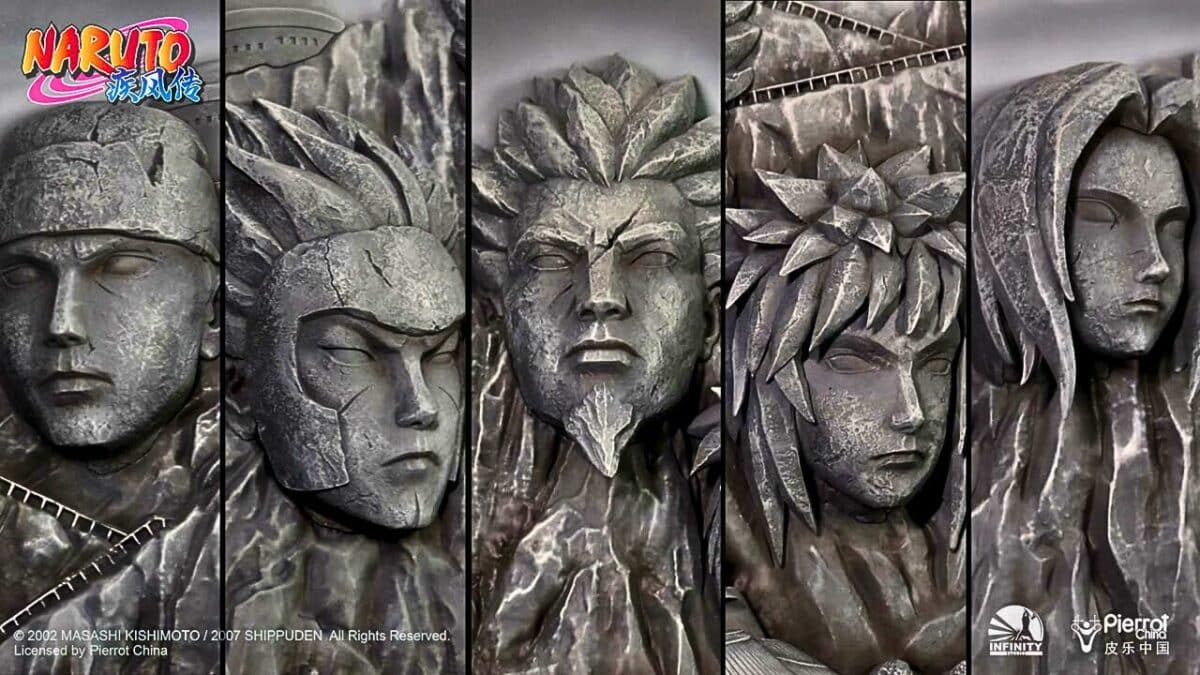 statues hokage konoha
