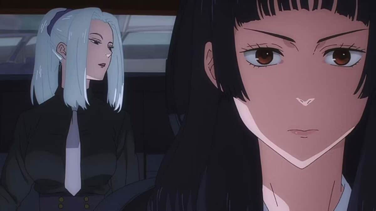 utahime et mei dans la voiture jjk