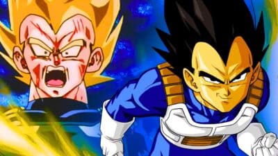 vegeta transformation