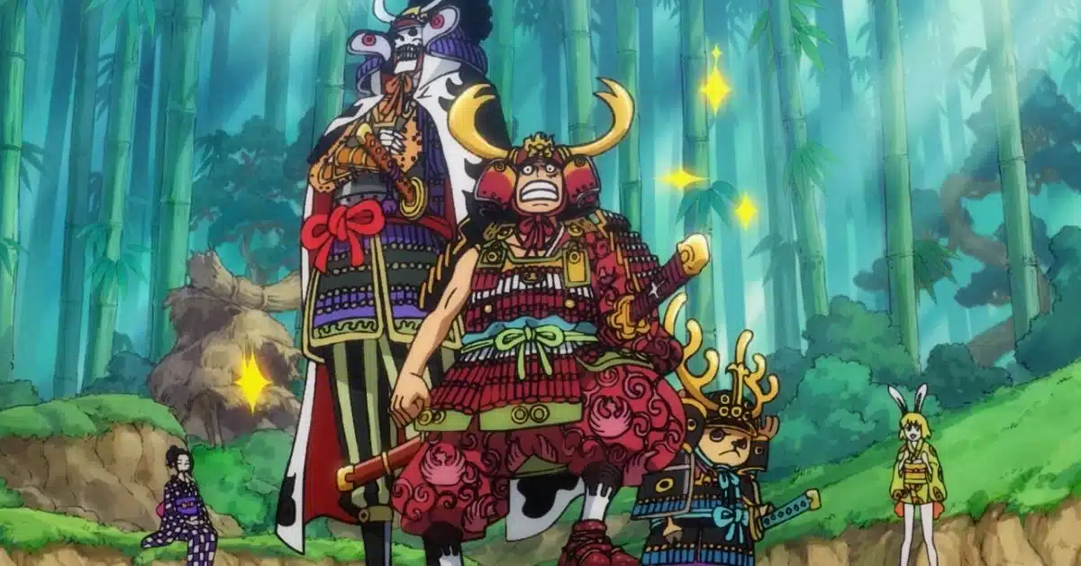 wano one piece equipage luffy