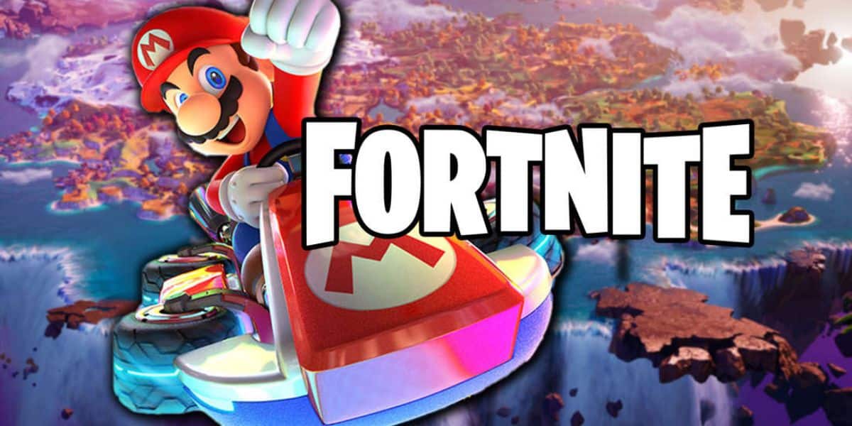 Mario Kart a Fortnite