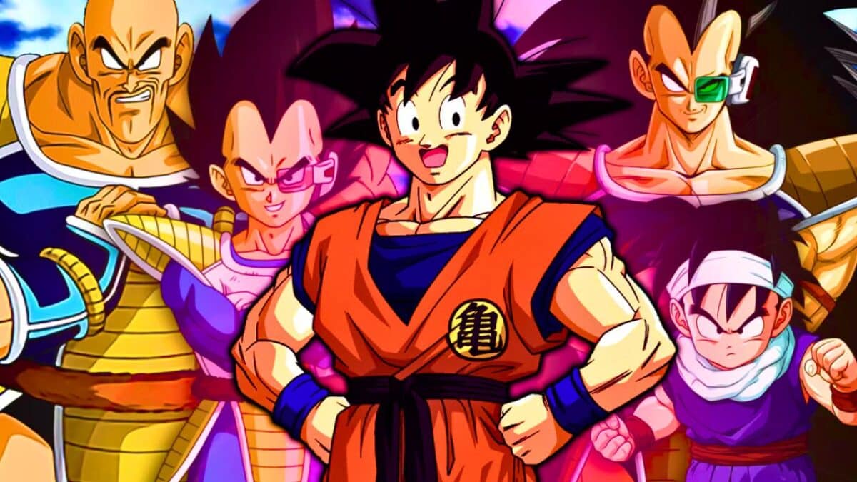 dragon ball z saiyan saga