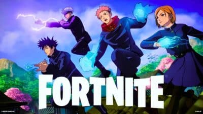 fortnite jujutsu kaisen affiche