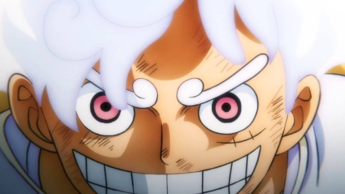 gear 5 luffy sourire