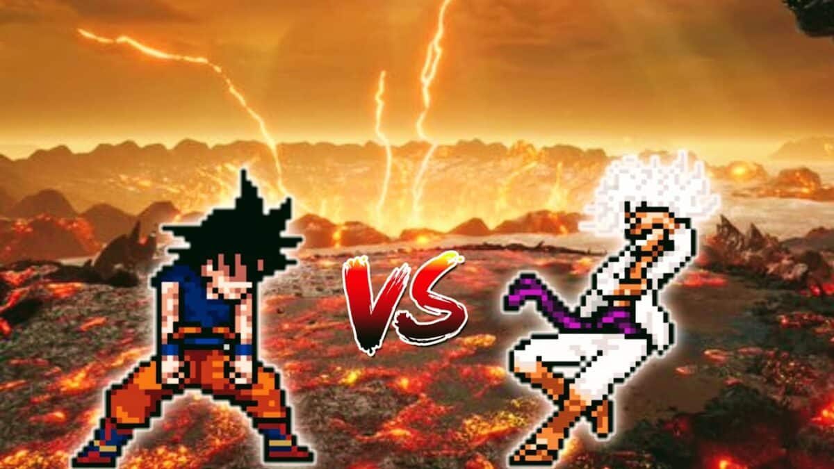 gear 5 vs goku ultra instinct v