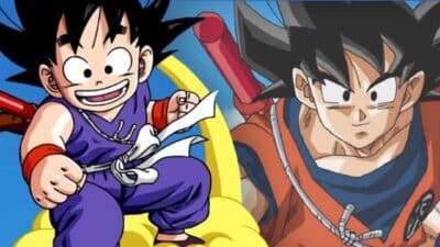 goku petit et grand