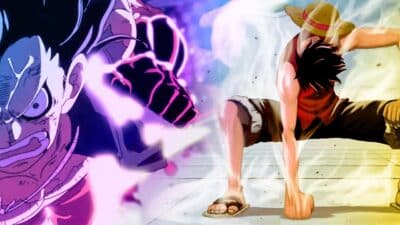 luffy gear one piece collage