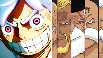 luffy gorosei collage