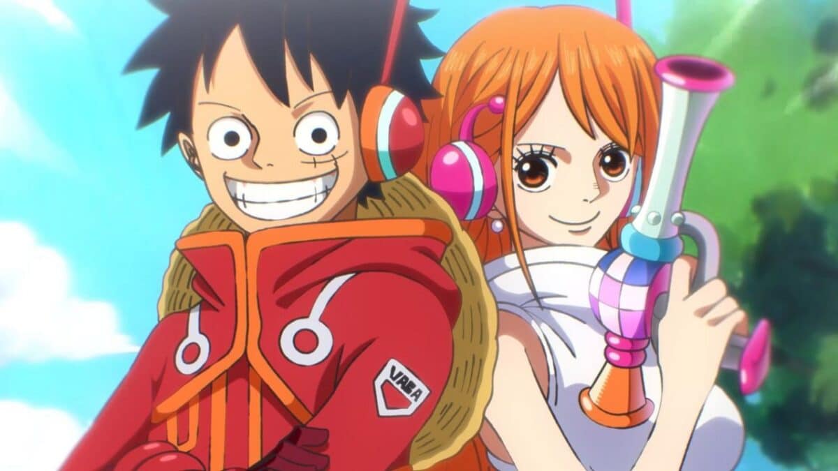 nami luffy one piece duo