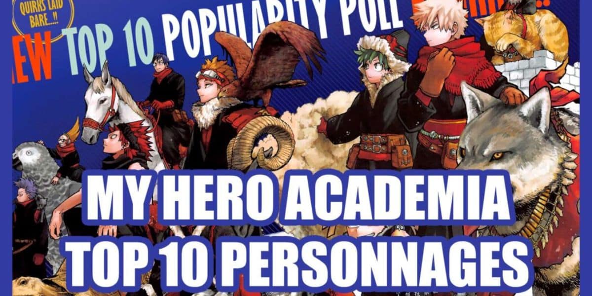 personnages principaux captivants de My Hero Academia