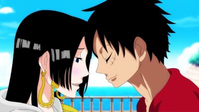 s snake et luffy amoureux one piece