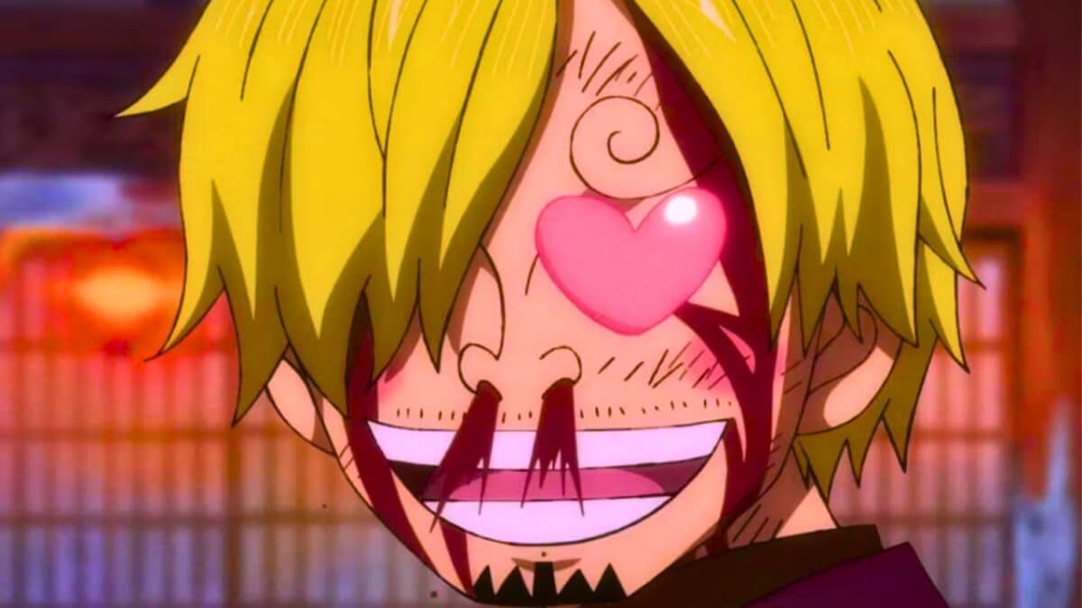 sanji amoureux yeux