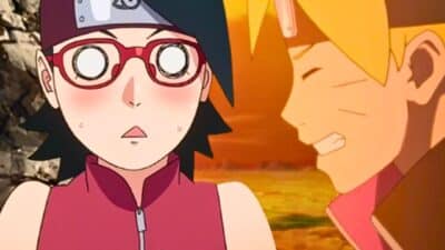 sarada boruto choque