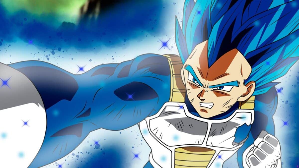 vegeta super saiyan blue