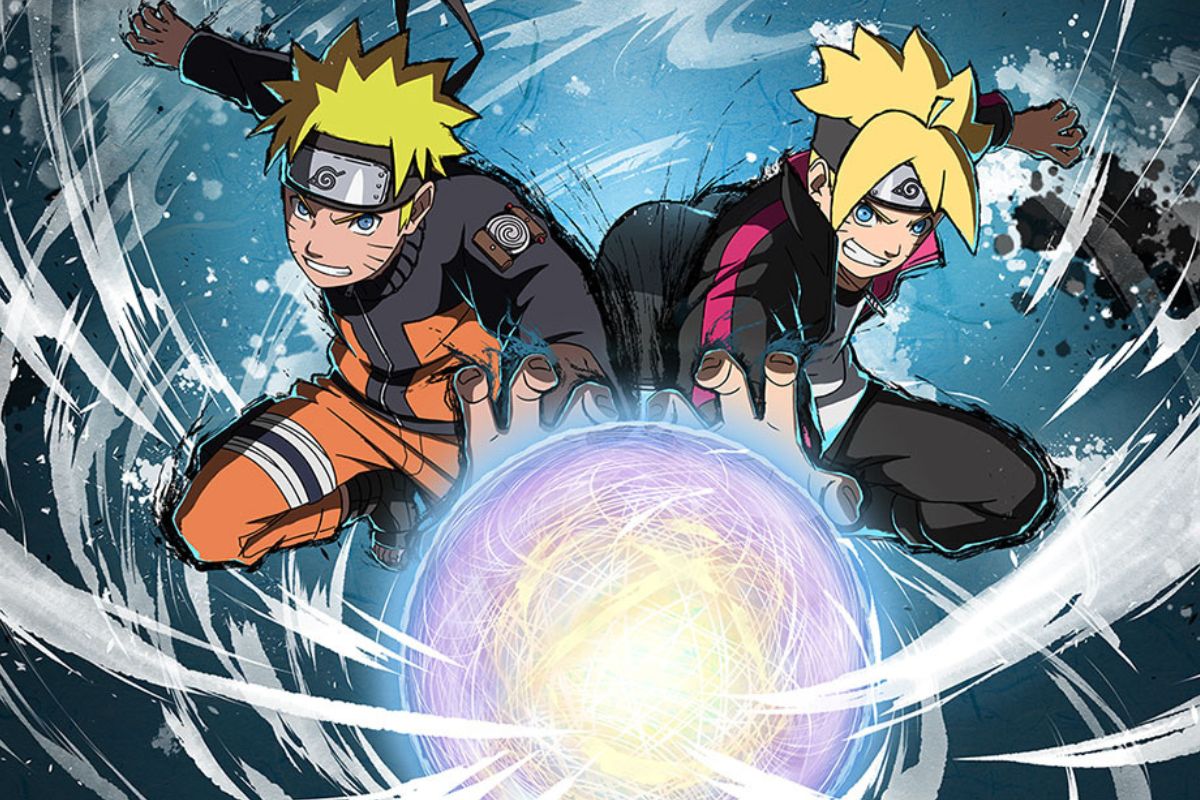 Boruto et naruto rasengan