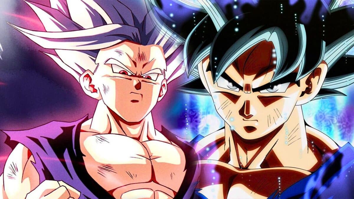 Goku et gohan beast dragon ball super