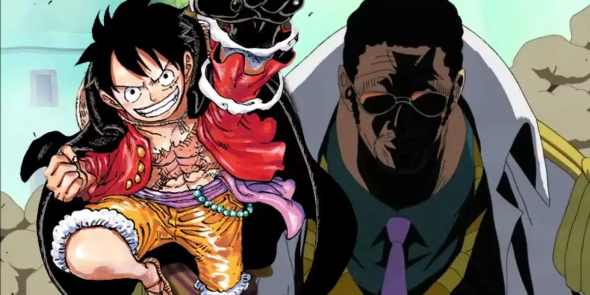 One piece kizaru vs luffy