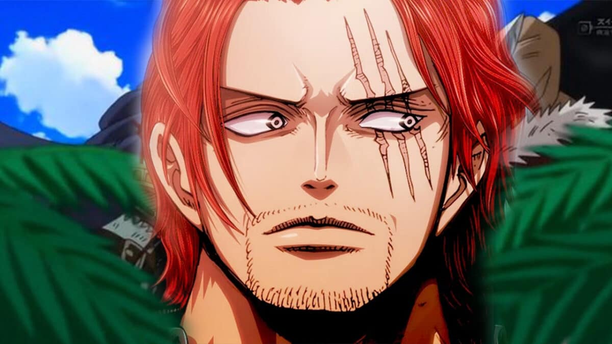 Shanks sur l ile d elbaf avec les geants