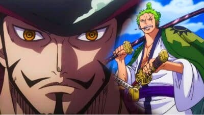 zoro mihawk one piece