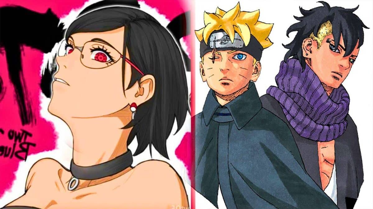 boruto trio kawaki sarada