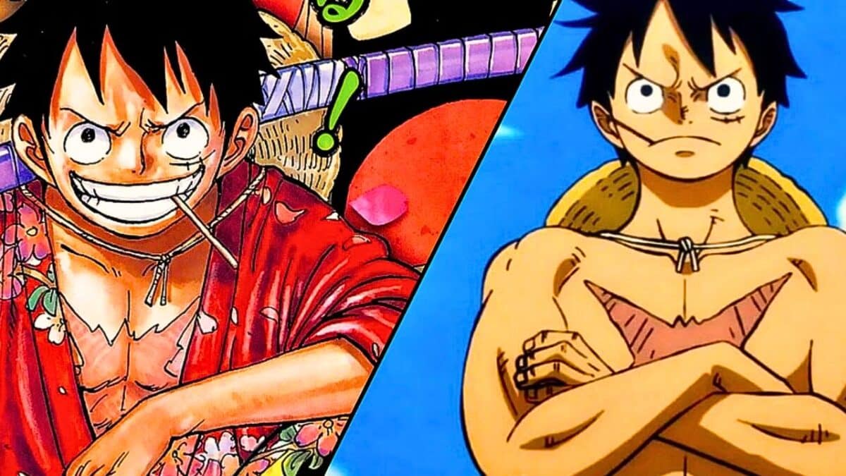 luffy anime et manga