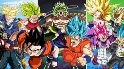 saiyans dragon ball super