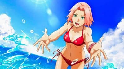 sakura naruto plage