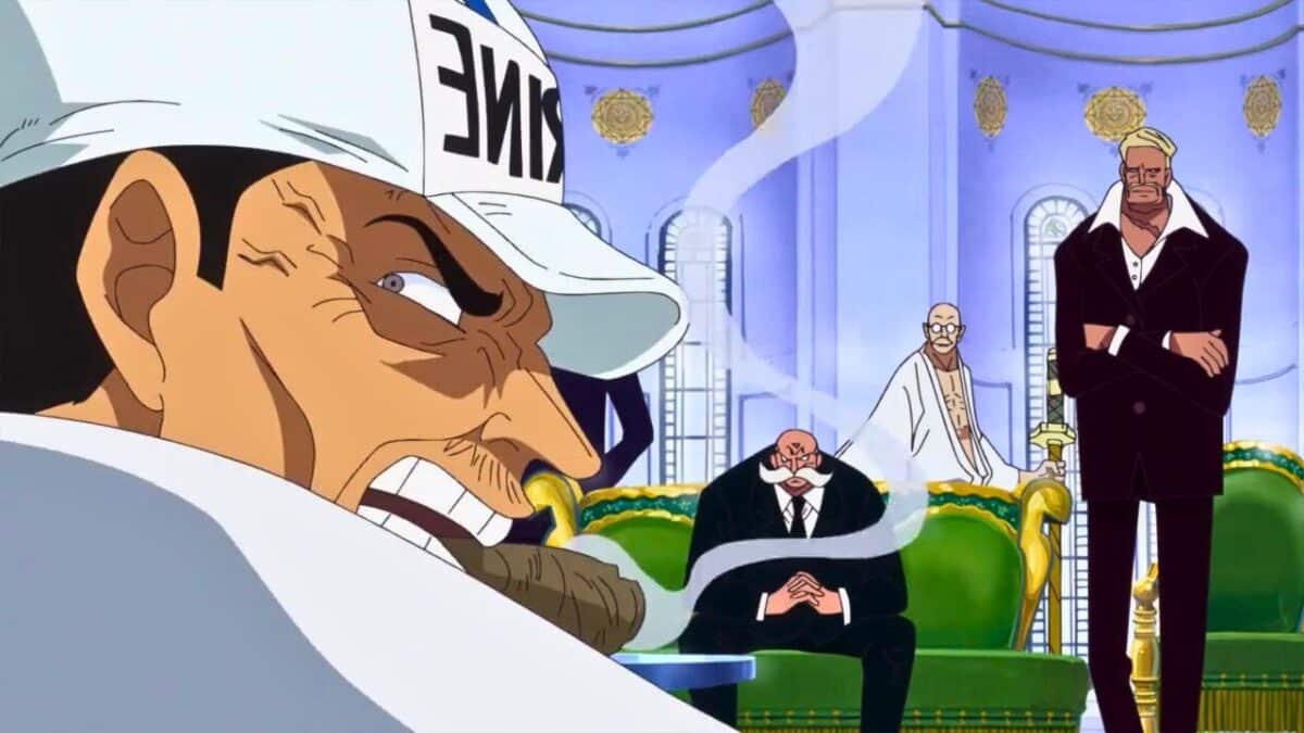 akainu gorosei cinq doyens one piece