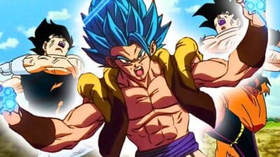 dragon ball gogeta saiyan blue fusion